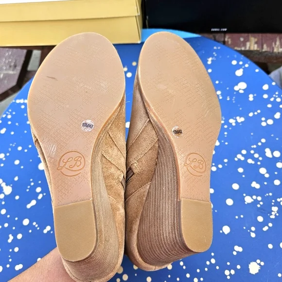Lucky Brand LK-Yabba Oiled Suede Booties Size 10 - Picture 16 of 16